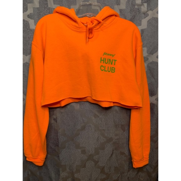 POST MALONE STONEY HUNT CLUB CROP HOODIE - Picture 2 of 3